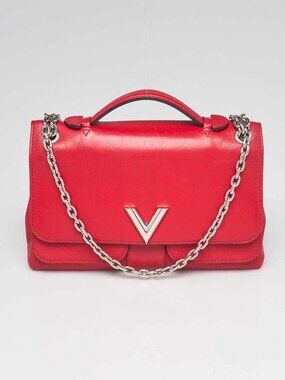 Louis Vuitton Rubis Monogram Leather Very Chain Bag